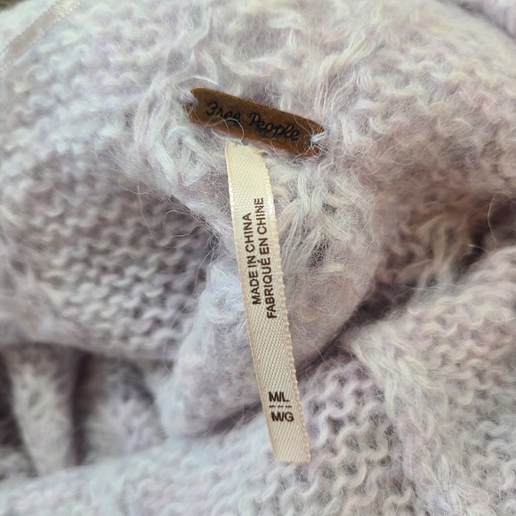 Free People Pirouette Tunic Wool Blend Sweater Dress - Picture 5 of 5